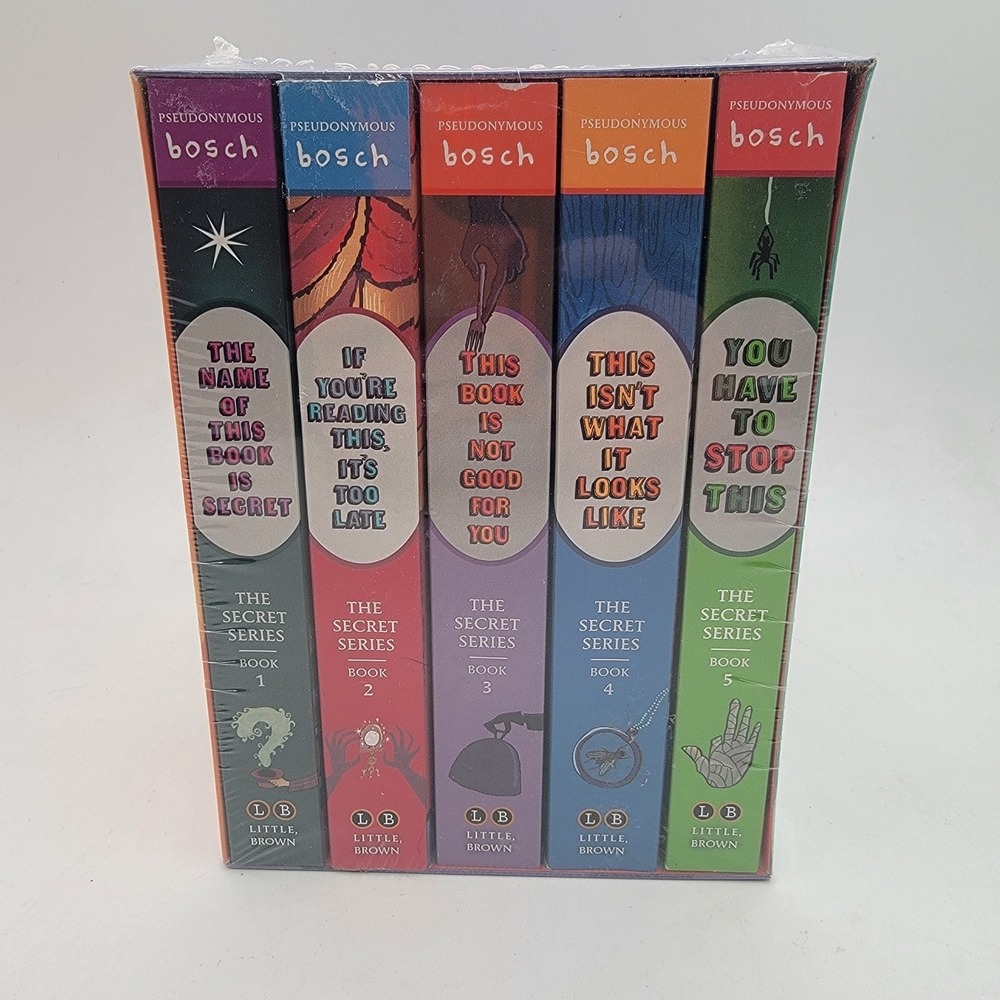 Pseudonymous Bosch The Secret Series Paperback Box Set 1st Printing NEW SEALED‎